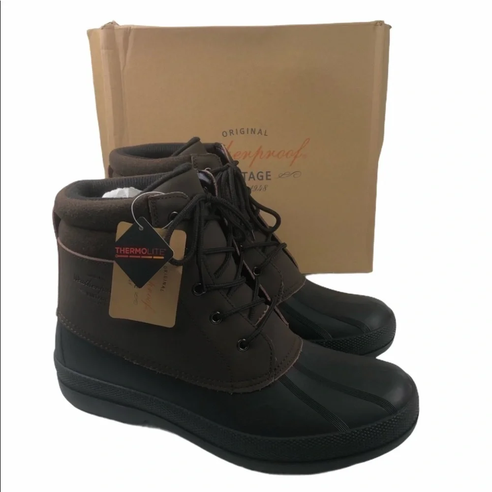 Weatherproof Vintage Luke Lace Up Duck Boot Shoes